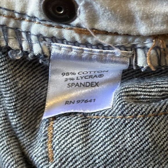 Jโ Jill Dark Wash Straight Leg Stretch Jeans Size 6 Cotton Blend - Picture 6 of 13